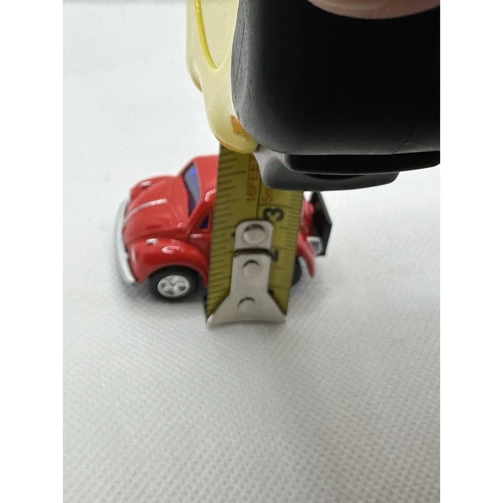 Diecast Welly Volkswagen Beetle Kafer Red Mini Travelers Insurance Promo- RARE